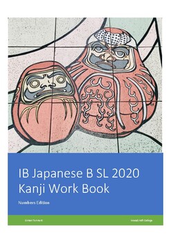 Preview of IB Japanese B SL Workbook: Numbers Edition