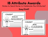IB Learner Profile Attribute Awards