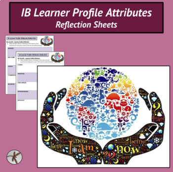 Preview of IB Learner Profile Attributes Reflection - Social & Emotional - Growth Mindset