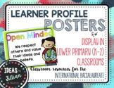 IB Learner Profile Posters- Lower Primary