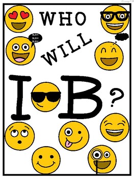 Preview of IB Learner Profile Posters with Emojis