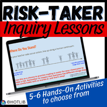 Preview of IB Learner Profile RISK-TAKER or COURAGEOUS Lessons Activities IBPYP IBMYP Unit