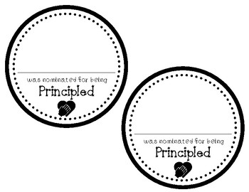 Preview of IB Learner Profile Traits Nominations/Badges