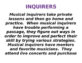 IB Learner Profiles for Musicians