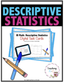 IB MAI Topic 4 Descriptive Statistics Digital Task Cards