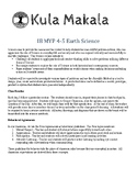 IB MYP 4-5 Earth Science