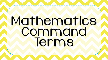 ib command terms