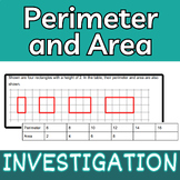 IB MYP Maths (Criterion B) - Perimeter and Area Investigation