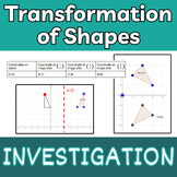 IB MYP Maths (Criterion B) - Shape Transformations Investigation