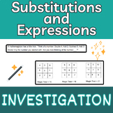 IB MYP Maths (Criterion B) - Substitution and Expressions 
