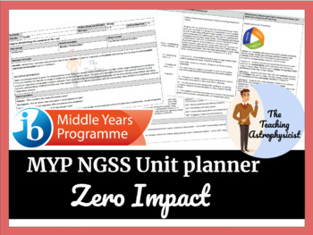 Preview of IB MYP NGSS Unit plan - Zero impact (sustainable housing)