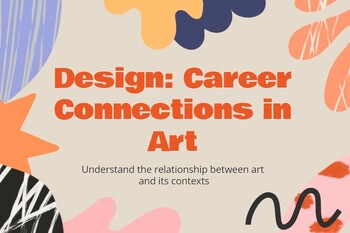 Preview of IB MYP Visual Art Unit Planner: Design: Career Connections in Art
