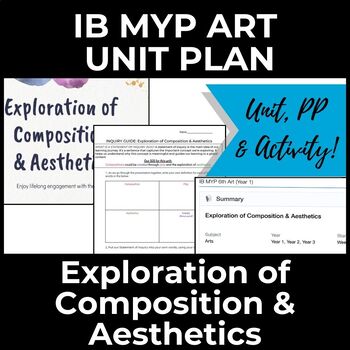 Preview of IB MYP Visual Art Unit Plan: Exploration of Composition & Aesthetics