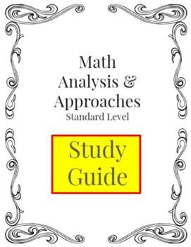 Preview of IB Math Analysis & Approaches SL Review Template