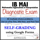 IB Math Applications and Interpretation SL Diagnostic Test