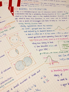 Preview of IB Math HL - Whole Course (Topics 1-6) - Notes