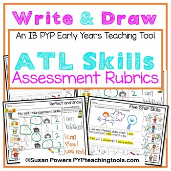 Preview of IB PYP ATL Skills Assessment & Reflection Rubrics Early Years