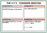 IB PYP ATL Thinking Skills Eng/Kor (4C's, CSI: Color, Symb