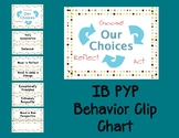 IB PYP Behavior Clip Chart