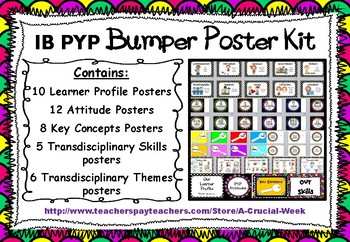 Preview of IB PYP Bumper Poster Kit