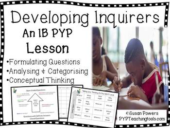 Preview of IB PYP Developing Research Skills Formulating Questions Distance Learning