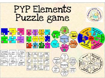 Preview of IB PYP Elements - Puzzles