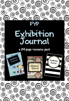 Preview of IB PYP Exhibition Journal Pack
