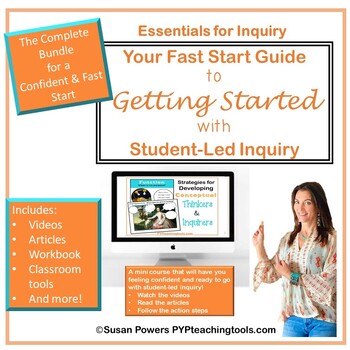 Preview of IB PYP Getting Started Fast Start Mini Course BUNDLE for Inquiry
