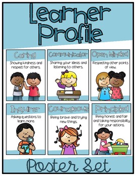 Preview of IB PYP Learner Profile (Attributes) Poster Set