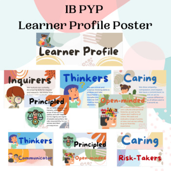 Preview of IB PYP Learner Profile Poster
