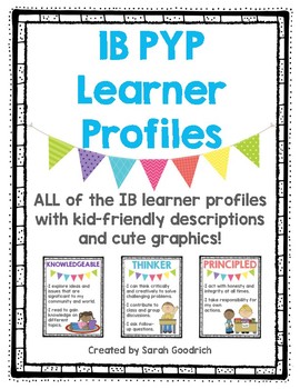 Preview of IB PYP Learner Profile Posters
