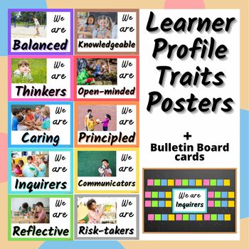 Preview of IB PYP Learner Profile Posters - We are...