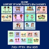 IB PYP Learner profile | posters and stickers | IB Learner