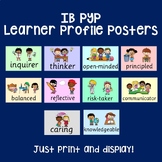 IB PYP Learner profile posters - print and display