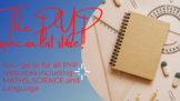 IB PYP MATH massive resource and activity pack for doublin