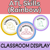 IB PYP MYP DP ATL Skills Display (Colour: Rainbow)