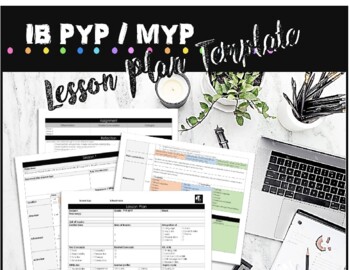 Preview of IB PYP/MYP Differentiated Instructions Lesson Plan Template