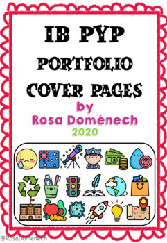 Portfolio Cover Page Teaching Resources Teachers Pay Teachers