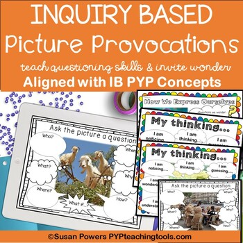 Preview of IB PYP Picture Analysis Provocation Pack for Lower Grades