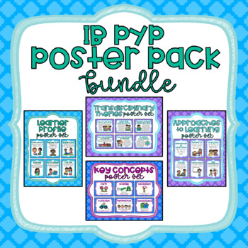 Preview of IB PYP Poster Pack BUNDLE