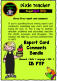 IB PYP -Report Card Comments ( Complete Set)