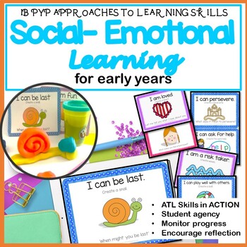 Preview of IB PYP Social Emotional Skills Task Cards for Early Years