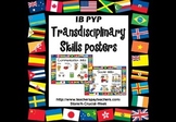 IB PYP Approaches to Learning Posters (world flags edition)
