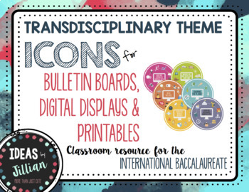 Preview of IB PYP-Transdisciplinary Theme Icons