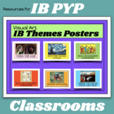 IB PYP Transdisciplinary Themes Posters for the ART ROOM