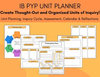 Preview of IB PYP Unit Planner