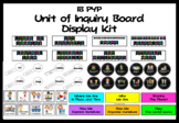 IB PYP Unit of Inquiry Bulletin Board Display Kit
