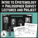 Introduction to Philosophy Lesson and Philosophers Project