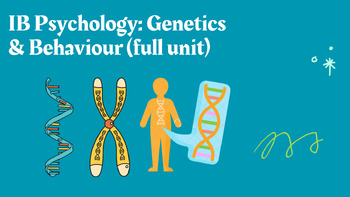 Preview of IB Psychology: Genetics & Behaviour (full unit)