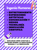 IB Spanish B Theme Poster - Ingenio Humano